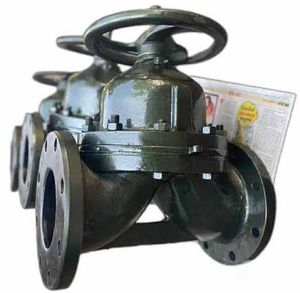 PTFE Lined Diaphragm Valve, Color : Green