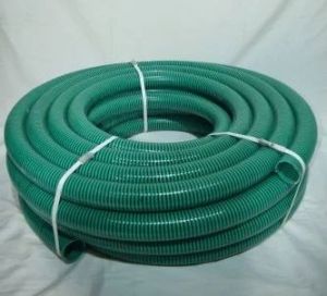 Coated 2inchs PVC Suction Hose Pipe, Color : Green