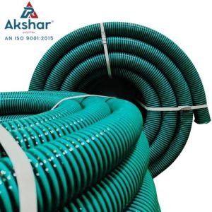 Coated Green PVC Suction Hose Pipe, Pressure : Medium