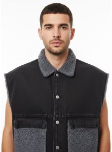 Collar Neck Woolen Mens Fleece Jackets All Sizes, Assortment