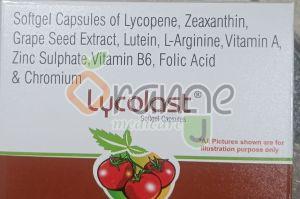 Lycolast Lycopene Softgel Capsules, Packaging Type : Strips