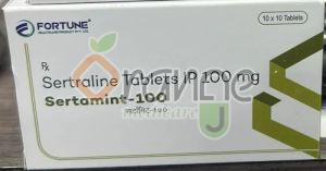 Swertamint 100mg Sertraline Tablets for Antidepressant