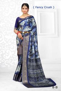 Ladies Fancy Crush Printed Saree