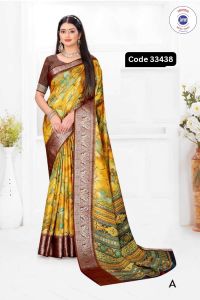 Ladies Floral Printed Saree