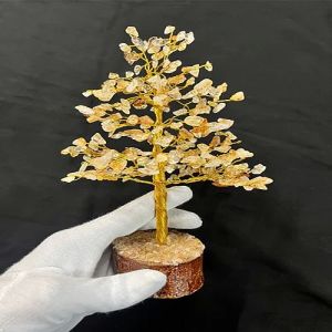 Natural Citrine Crystal Tree, Color : Yellow