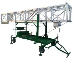 Aluminium Tower Ladder, Color : Silver for Outdoor Use