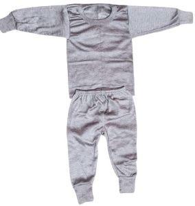 Plain Nylon S M L Kids Thermal Warmer, Sleeve Type : Full Sleeves