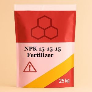 NPK 15-15-15 Fertilizer, Form : Powder
