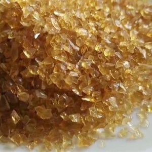 Golden Glass Cullets, Packaging Type : 50kg Bags