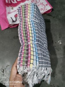Cotton Check Towels For Bath, Beach, Home, Hostel, Hotel, Kitchen