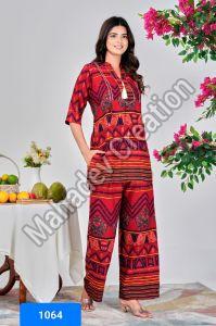Lady Casual Fusion Tribal Co-ord Sets
