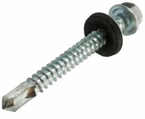 Galvanized Hex Washer Head Screw for Roofing & Structural