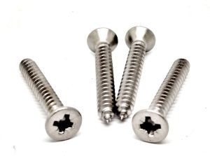 Zinc Plated M4×25mm Stainless Steel Screw, Grade : 5.8