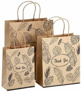 Small Custom Printed Paper Bag