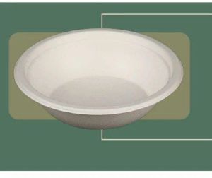 12 Inch OZ Sugarcane Bagasse Disposable Bowl