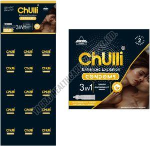 Chulli 2 Pcs Dotted Calendar Banana Condom