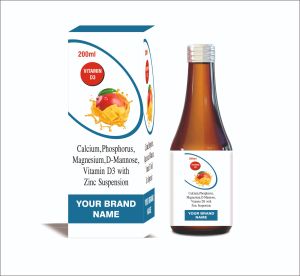 Calcium Phosphorus Magnesium D-Mannose Vitamin D3 With Zinc Suspension