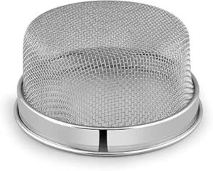 SS304 Circular Stainless Steel Round Flat Wire Basket