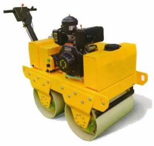 Walk Behind Double Drum Vibratory Roller