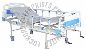 Mild Steel Epoxy Powder Coated Full Fowler Hospital Bed