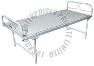 Epoxy Powder Coated Mild Steel Hospital Plain Bed