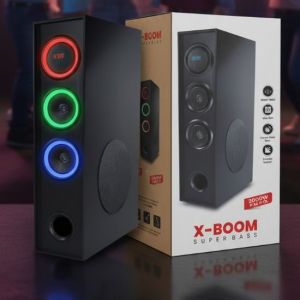 X-Boom Tower Speaker, Color : Black, Weight : 6.6 Kg