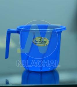1 Liter Blue Plastic Mug