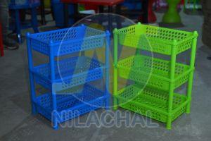 3 Tier Plastic Vegetable Rack