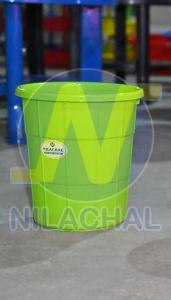 30 Liter Green Round Dustbin