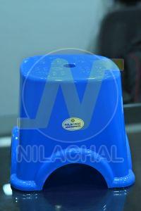 Blue Plastic Anchor Patla Stool
