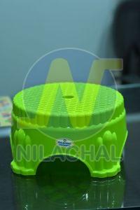 Green Plastic Bathroom Stool