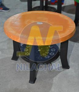 Modern Plastic Round Coffee Table