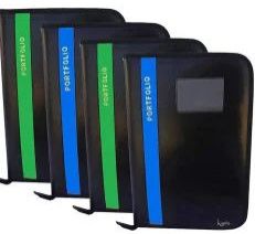 Plain Leather Leaf Folder A/4, Gender : Unisex