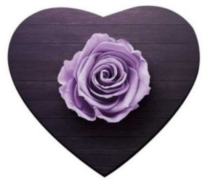 Rubber Sublimation Fancy Heart Shape Mouse Pad, Color : Multicolor