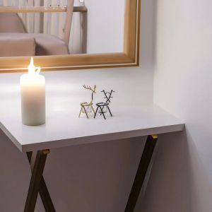 Deer Tea Light Candle Holder Set