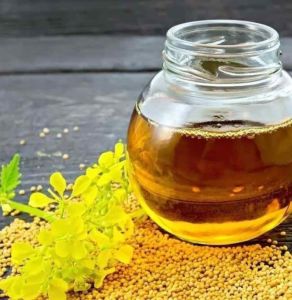 Pure Cold Pressed Yellow Mustard Oil