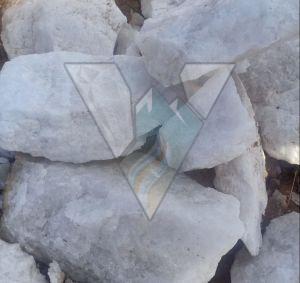 A Grade White Quartz Lumps, Purity : 90%, Packaging Type : BOPP Bags