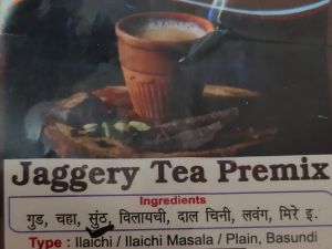 Saut Powder Jaggery Tea Premix, Packaging Type : Packet
