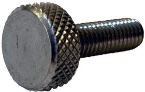 Stainless Steel Knurled Thumb Screws 55mm for Automotive industries