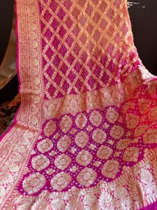 Ladies Zari Diamond Banarasi Saree Wedding, Festive, Formal