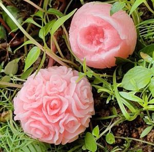 Rose Shape Wax Candle