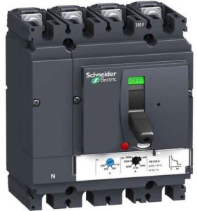 250A 4 Pole Schneider MCCB