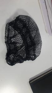 Black Polyester Industrial Pedestal Fan Safety Net