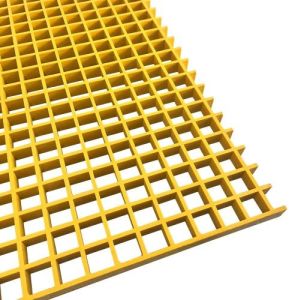 Yellow Fiber Reinforced Plastic Grating