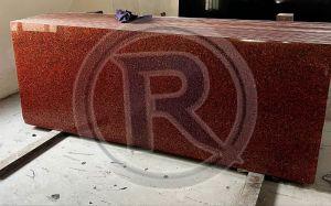 Kharda Red Granite Slab, Thickness : 2 Cm