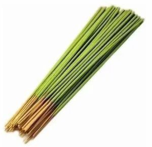 Bamboo Jasmine Fragrance Incense Sticks, Color : Green