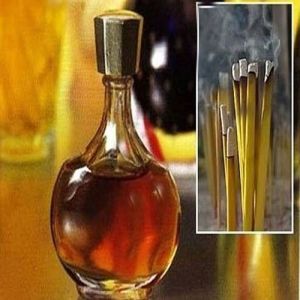 Liquid Incense Sticks Pineapple Fragrance Perfume, Color : Yellow