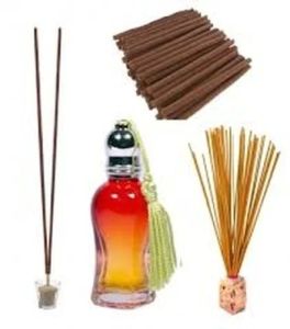 Liquid Incense Sticks Sandal Fragrance Perfume, Color : Yellow
