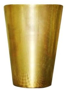 Plain Pure Brass Glass