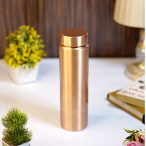 Plane Pure Copper Water Bottle